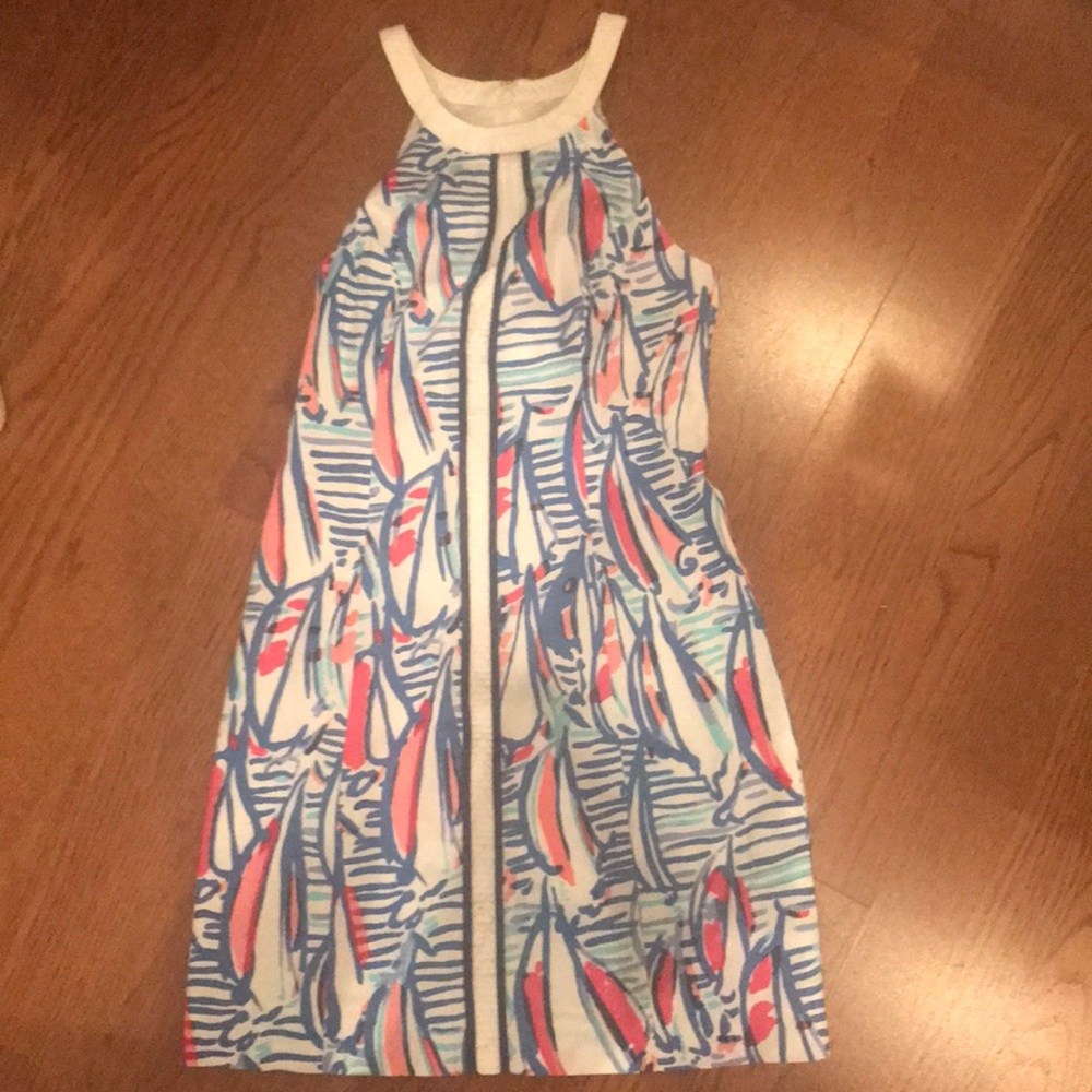 Lilly Pulitzer Sailboat Dress - Picture 2 of 3